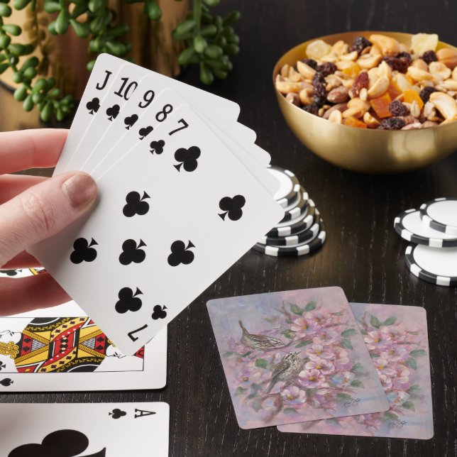 Song Sparrow Poker Cards (In Situ)