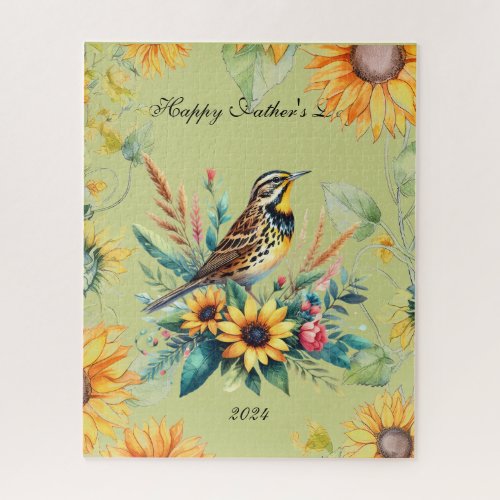 Songbird Happy Fathers Day Puzzle