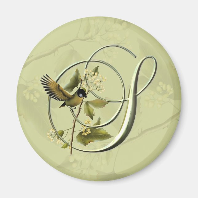 Songbird Initial S Magnet (Front)