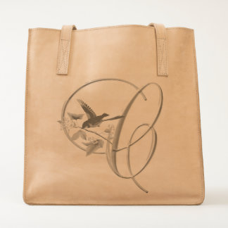 Songbird Monogram C Tote