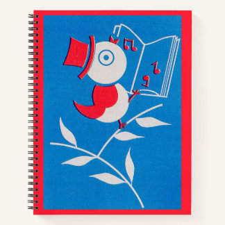 songbird print notebook