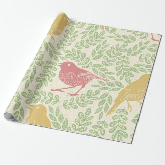 Songbird Serenade Spring Wrapping Paper