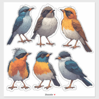 Songbird Sticker Collection Set 🐦