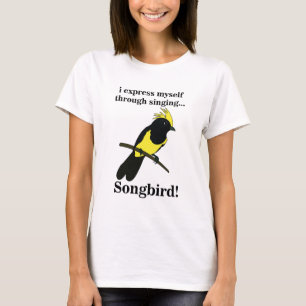 Songbird Tit Bird Funny Birdwatching Birdwatcher T-Shirt