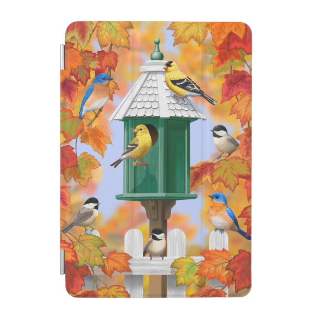 Songbirds in Autumn iPad Mini Cover (Front)