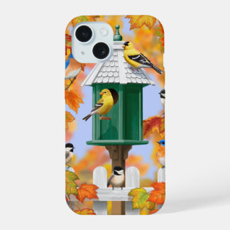 Songbirds in Autumn iPhone 15 Case