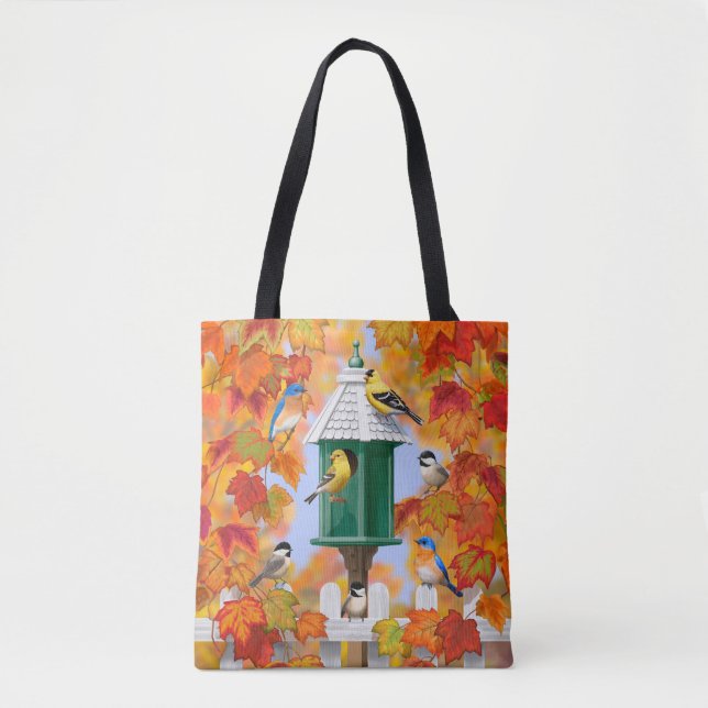 Songbirds in Autumn Tote Bag (Front)