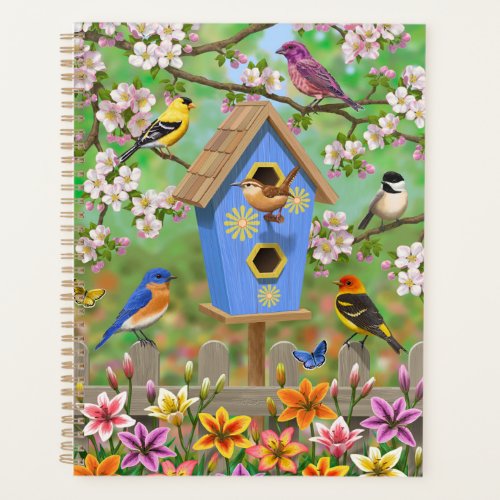 Songbirds Lily Garden Birdhouse Planner