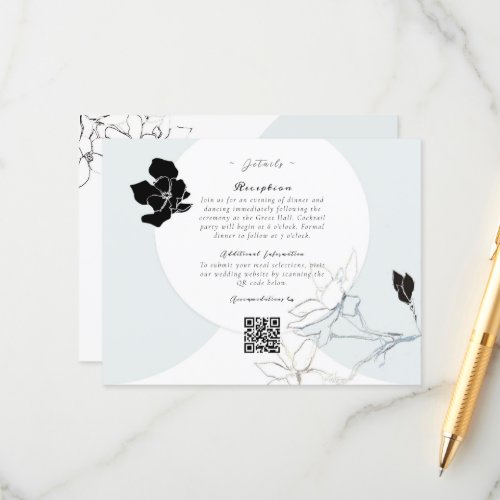 Songbirds Magnolias  Enclosure Card wQR Codes