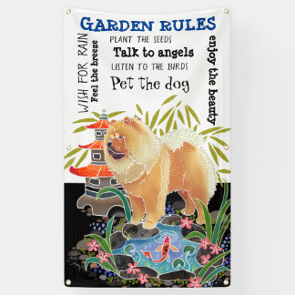 SONGMAO CHOW 3X5 GARDEN BANNER/SIGN BANNER