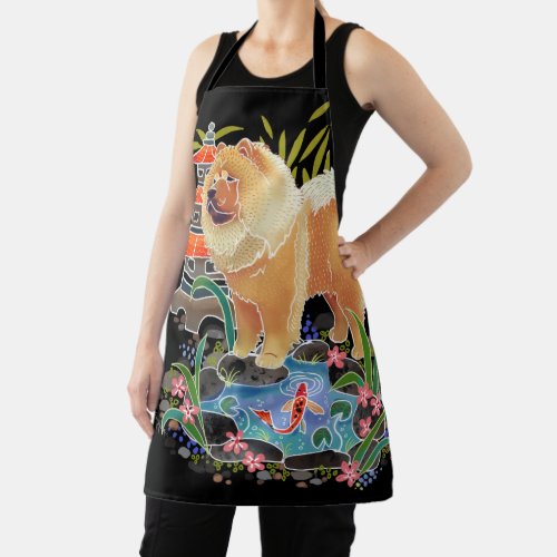 SONGMAO  Chow All_Over Print Apron