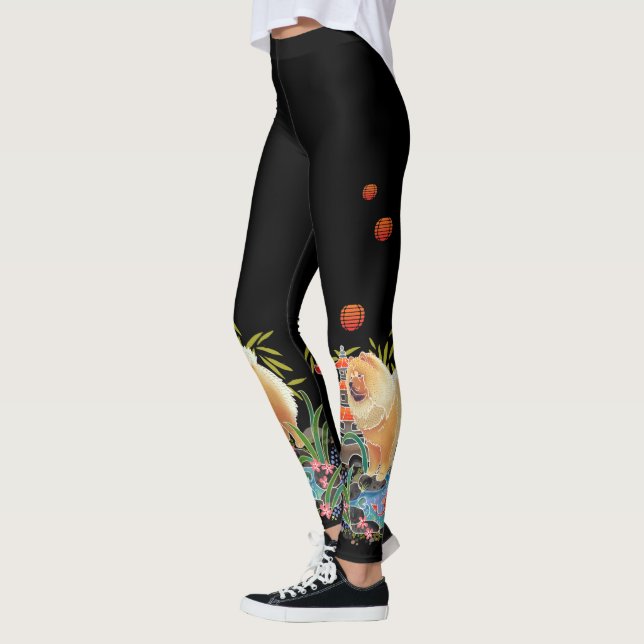 SONGMAO leggings-change background color Leggings (Left)