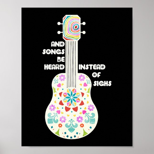 Songs Be Heard Godspell Musical Theater Fans Poster (Front)