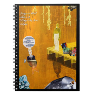Songs for a Blind Fisherman Collage Notebook