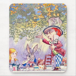 Songs From Alice: A Mad Tea Party Mouse Pad