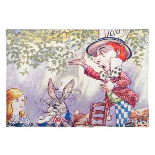 Songs From Alice A Mad Tea Party Placemat