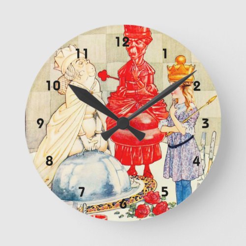Songs From Alice The Fish Riddle Round Clock