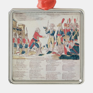 Songs of Rejoicing for the Peace Metal Ornament