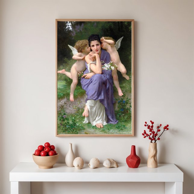 Songs of Spring by William Bouguereau Poster (Creator Uploaded)