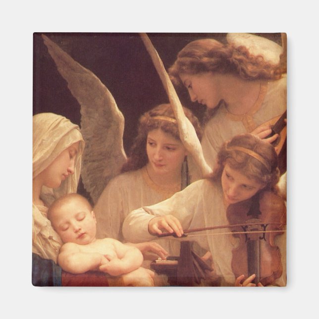 Songs of the Angels Christmas Magnet (Front)