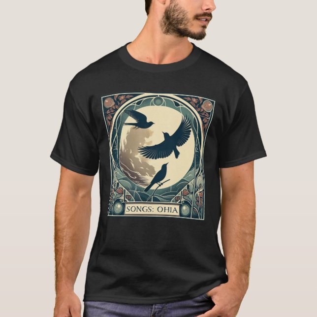 Songs: Ohia / Jason Molina Birds T-Shirt (Front)