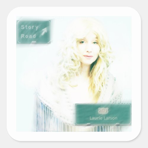 Songs that stick in your head Story Road Square Sticker