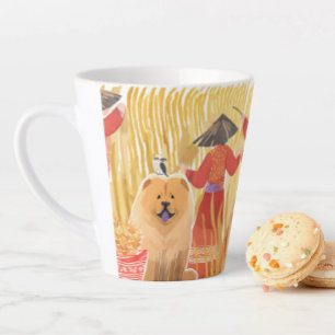 SONGSHI QUAN chow  Latte Mug