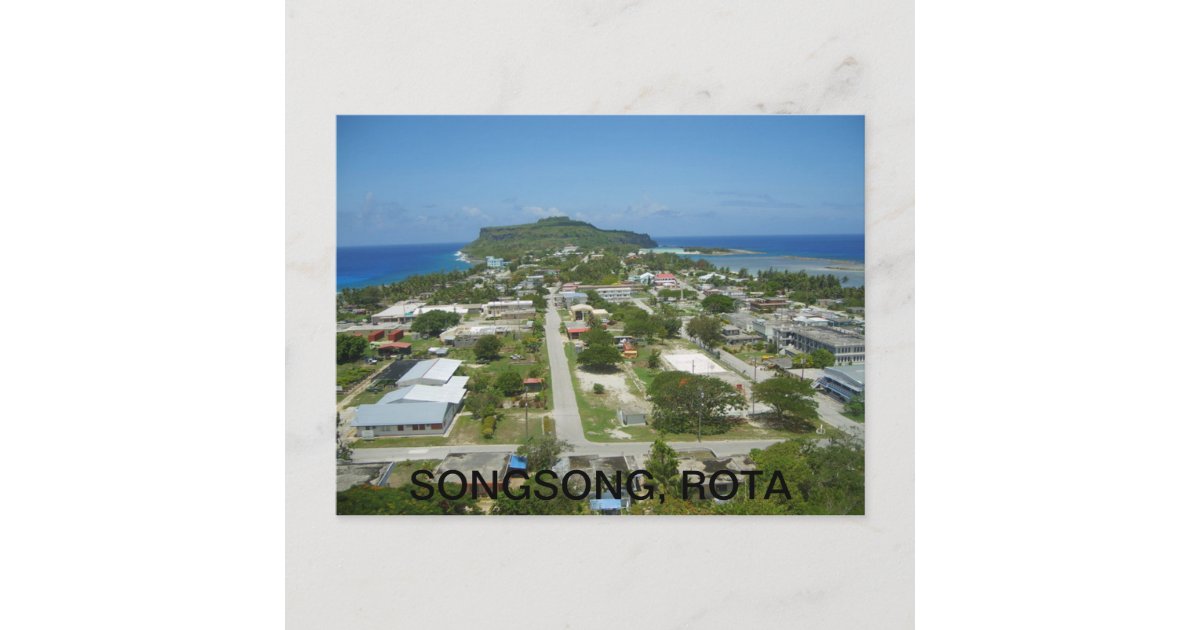 Songsong, Rota Postcard | Zazzle