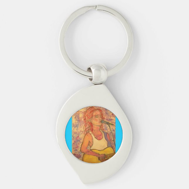 songstress art keychain (Front)