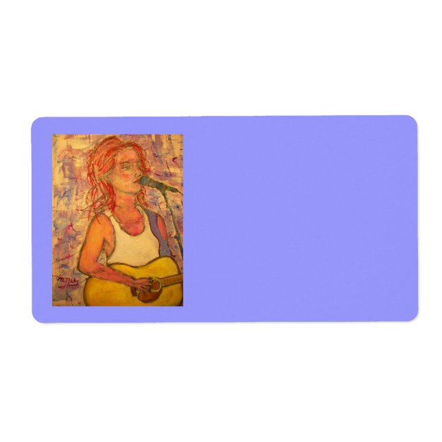 songstress art label (Front)