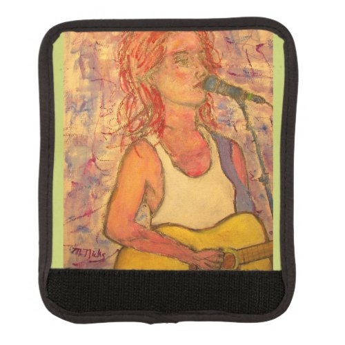 songstress art luggage handle wrap