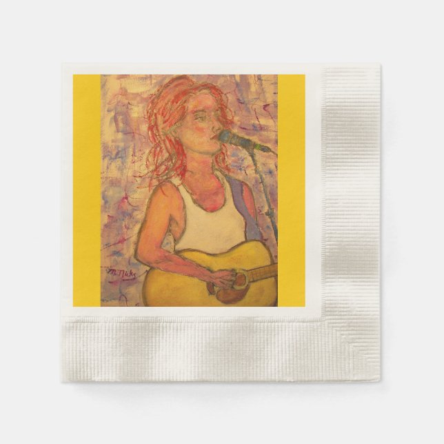 songstress napkins (Front)