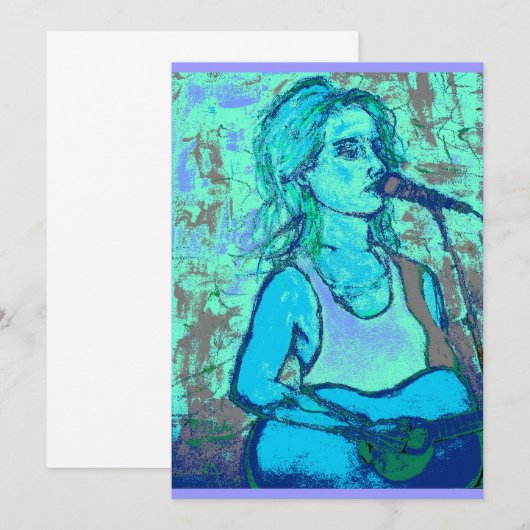 songstress screenprint look (Front/Back)