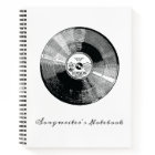 Songwriter's Notebook, record album, personalized