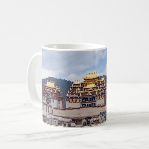 Songzanlin Tibetan Monastery _ Yunnan China Coffee Mug