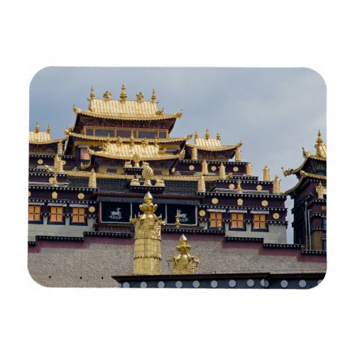 Songzanlin Tibetan Monastery _ Yunnan China Magnet