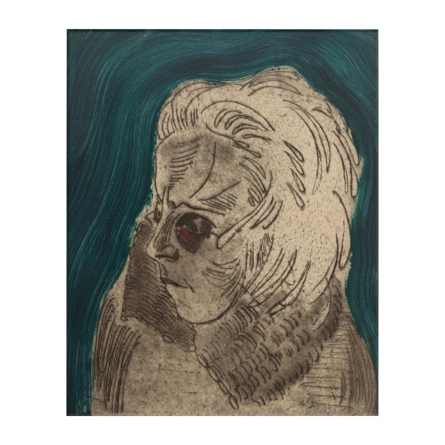 Sonia Gramatté by Paul Klee Acrylic Print (Front)