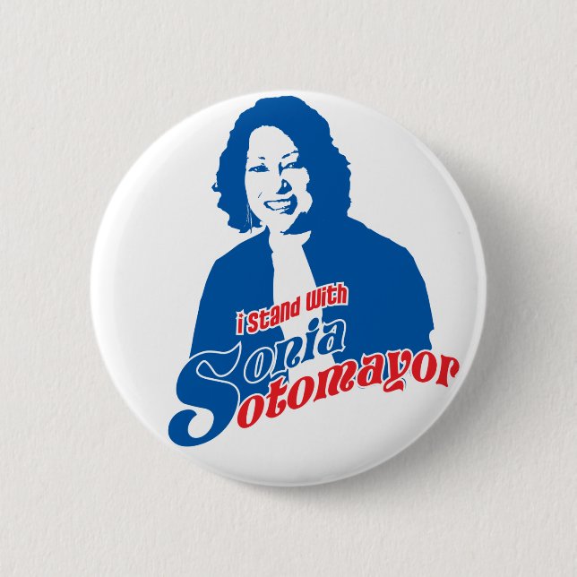 Sonia Sotomayor Button (Front)