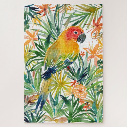 SONIA THE SUN CONURE Bird Jigsaw Puzzle