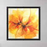 SoniaArtisan Abstract – Burst of Inner Fire Canvas Print