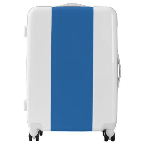 Sonic Blue Solid Color Print Jewel Tone Colors Luggage