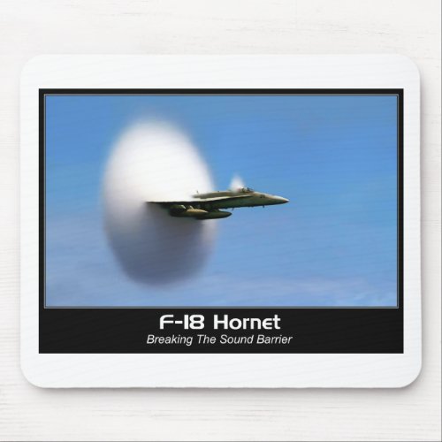 Sonic Boom F_18 Hornet Mouse Pad