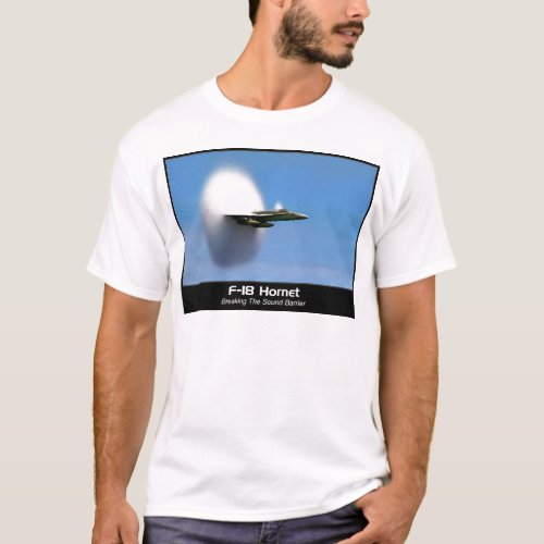 Sonic Boom F_18 Hornet T_Shirt