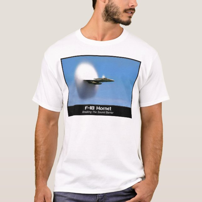 Sonic Boom F-18 Hornet T-Shirt (Front)