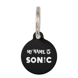 Sonic Cat Pet ID Tag