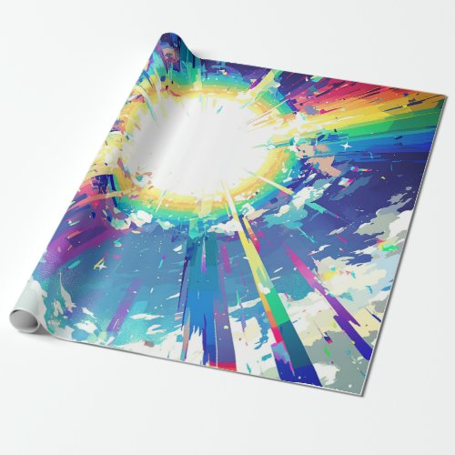 Sonic Explosion Wrapping Paper