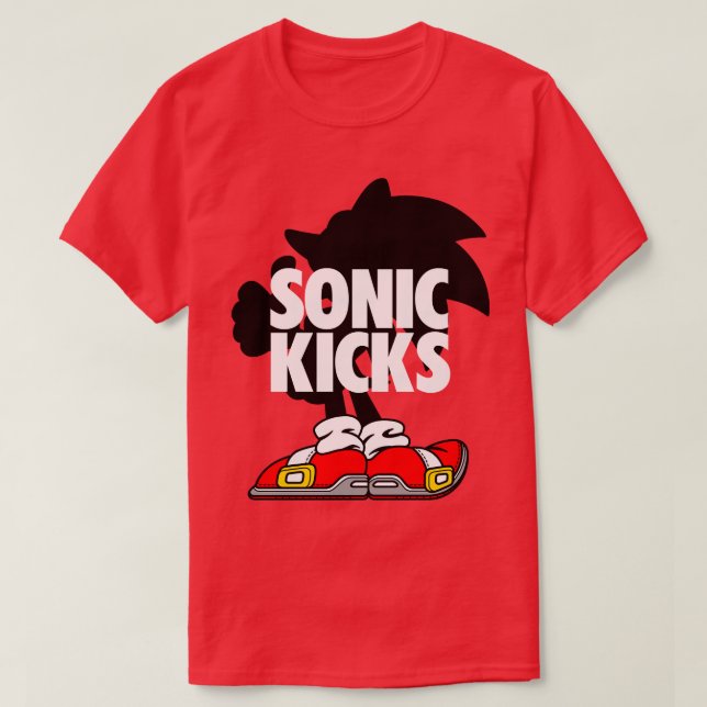 Sonic Kicks T-Shirt (Design Front)