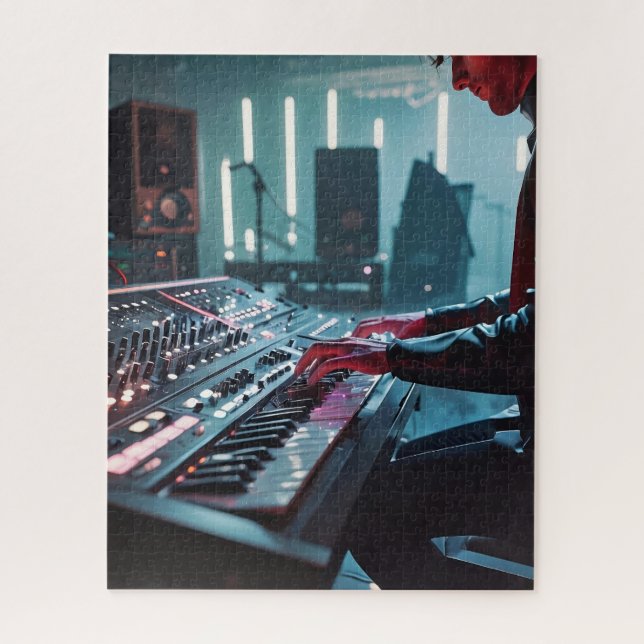 Sonic Pulse Jigsaw Puzzle (Vertical)