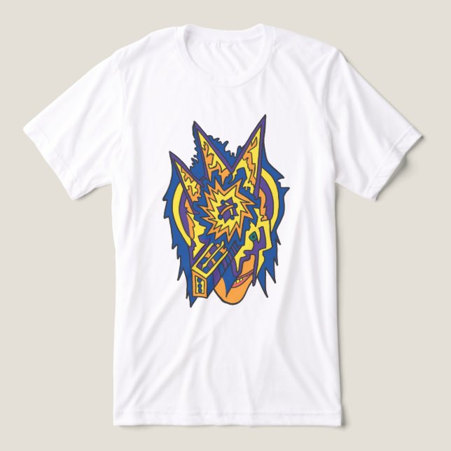 Sonic Star Tri-Blend Shirt (Design Front)