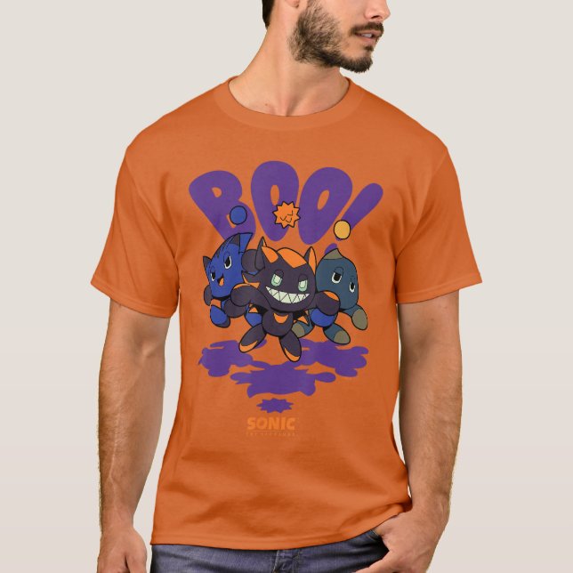 Sonic The Hedgehog Chao Tales Halloween Boo Trio T-Shirt (Front)